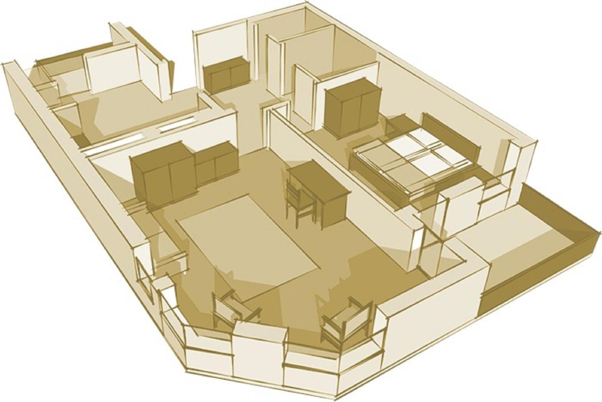 Apartament Hotel by Derenivska Kupil Nizjnij Solotvyno Rom bilde